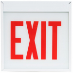 Chicago Code Exit/Emergency Panels Exit, No Arrow_noscript