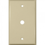 0.4375" Hole I.P.S. Wallplate with Gang Cable