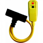 Yellow Right Angle Tri-Tap Portable GFCI Adapter_noscript