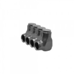 #4 Black Insulated Multi-Cable Connector_noscript