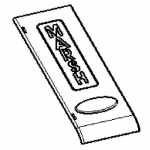 Top Cover for TD2100 Manual Gummed Tape Dispenser_noscript