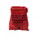 Autoclave Bag, 8.5" x 11" Red (Biohazard)_noscript