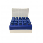 Freezer Box for 25 (5x5) 5mL Tubes, Polycarbonate_noscript