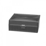 Storage Box, Hinged Lid, 100 x 1.5ml, Black_noscript