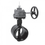 GD-4865-4N 165mm Grooved Butterfly Valve, w/O & Switch_noscript