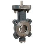High Performance Butterfly Valve Carbon Body 285 PSI