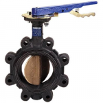 LC-20000 Butterfly Valve, Cast Iron, EPDM Seat, 6"