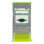 Ear Plug Dispenser, Small, Acrylic, 13" x 6"