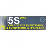 "Remember the 5S Way", Banner, 36"x60"_noscript