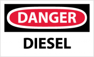 "Danger Diesel" 3" x 5" Label