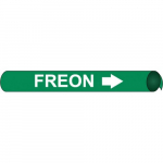 "Freon" Precoiled Pipe Marker