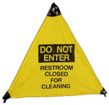 Sign "Do Not Enter Restroom Closed"_noscript
