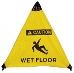 Floor Sign "Caution Wet Floor"_noscript