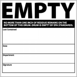 "Empty" Self-Laminating Vinyl Label_noscript