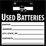 "Used Batteries" Vinyl Label_noscript