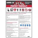 "Covid-19 Protect Yourself!" Sign