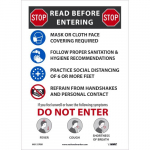 "Read Before Entering" Sign_noscript