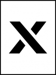 12"Stencil Letter "X"_noscript