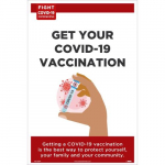 "Get Your Covid-19 Vaccination", Poster, Paper