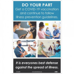 "Do Your Part, Get a Vaccination", Poster, Paper_noscript