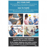 "Do Your Part, Get a Vaccination", Poster, Paper