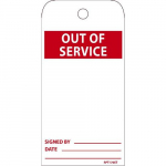 "Out of Service" Tag_noscript