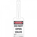 "Danger Do Not Open Valve" Tags_noscript