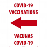 "Covid-19 Vaccinations, Left", Sign
