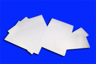 10"x 14"White Blank/ Rigid Plastic