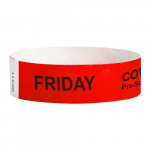 Pre-Screened Wristband, Friday, Red_noscript