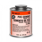 1200 Series PVC Medium Clear Cement, 16 oz.
