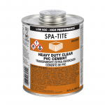 Spa-Tite PVC Heavy Duty Clear Cement, 32 oz._noscript