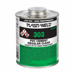 303 Series Plasti-Weld PVC Regular Clear Cement, 32 oz._noscript