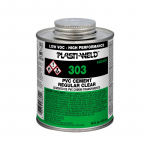 303 Series Plasti-Weld PVC Regular Clear Cement, 16 oz._noscript