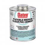 PVC Flexible Clear Cement, 32 oz.