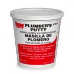 3lb. Plumber's Putty, Plastic Container_noscript