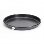 18" Diameter Plastic Pan with 1" to 1-1/2" PVC Adapter, 1-1/2" Over_noscript