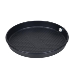 20" Diameter Plastic Pan with 1" to 1-1/2" PVC Adapter, 1-1/2" Over_noscript