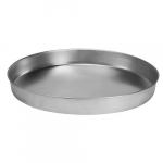 18" Aluminum Pan without Hole/Adapter