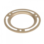 3" or 4" Brass Closet Flange Replacement Ring_noscript