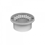 3" or 4" ABS Drain with 5" Nickel Alloy Strainer_noscript