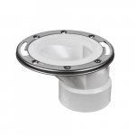 Offset PVC Flange with Stainless Steel Ring 3in-4in_noscript