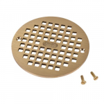 5" Brass Replacement Round Grate