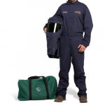 25 Cal Coverall Kit, 2XL, Navy