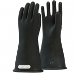 Rubber Glove, Black, Size 10, 7500V_noscript