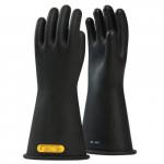 Rubber Glove, Black, Size 10, 17000V_noscript