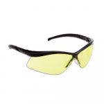 Safety Spectacles, Black Frame, Amber Lens_noscript