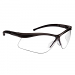 Safety Spectacles, Black Frame, Clear Lens_noscript