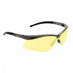 Safety Spectacles, Gray Frame, Amber Lens_noscript
