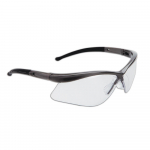 Safety Spectacles, Gray Frame, Clear Lens_noscript